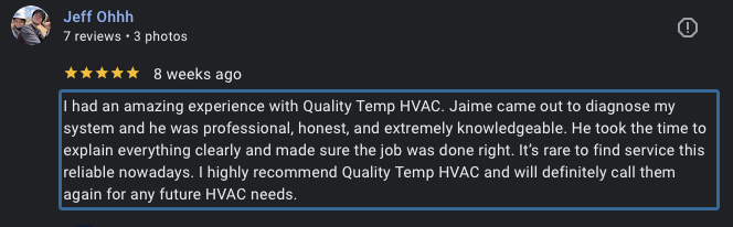 Gallery image 2 — air conditioning installation QUALITY TEMP HVAC