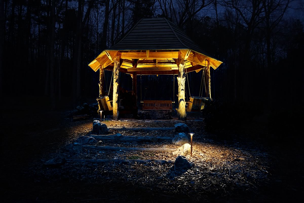 Gallery image 3 — residential landscape lighting Marietta