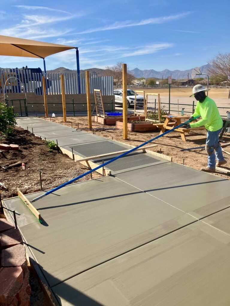 Gallery image 4 — concrete driveway installation Arizona Valley