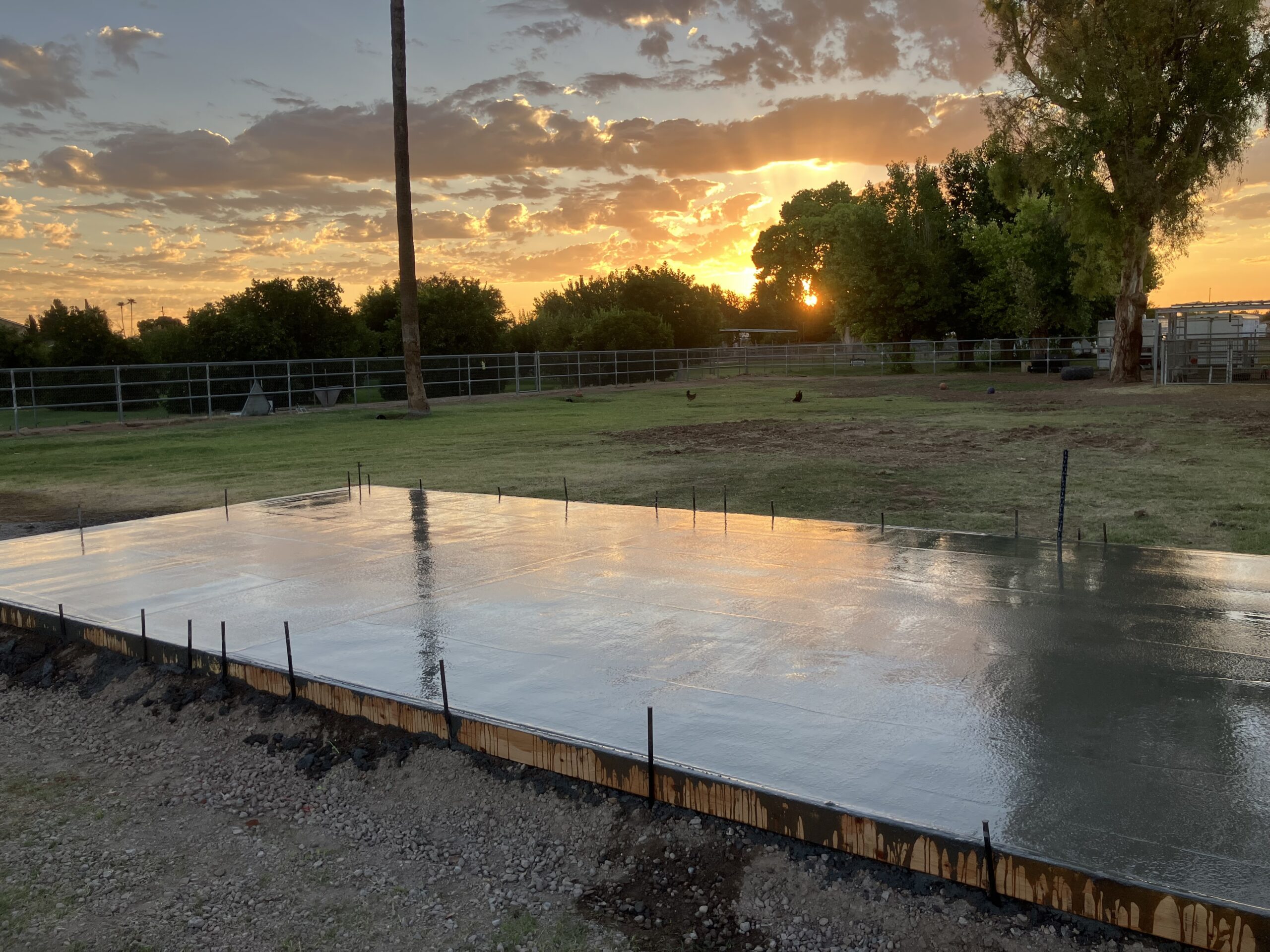 concrete driveway installation Arizona Valley
