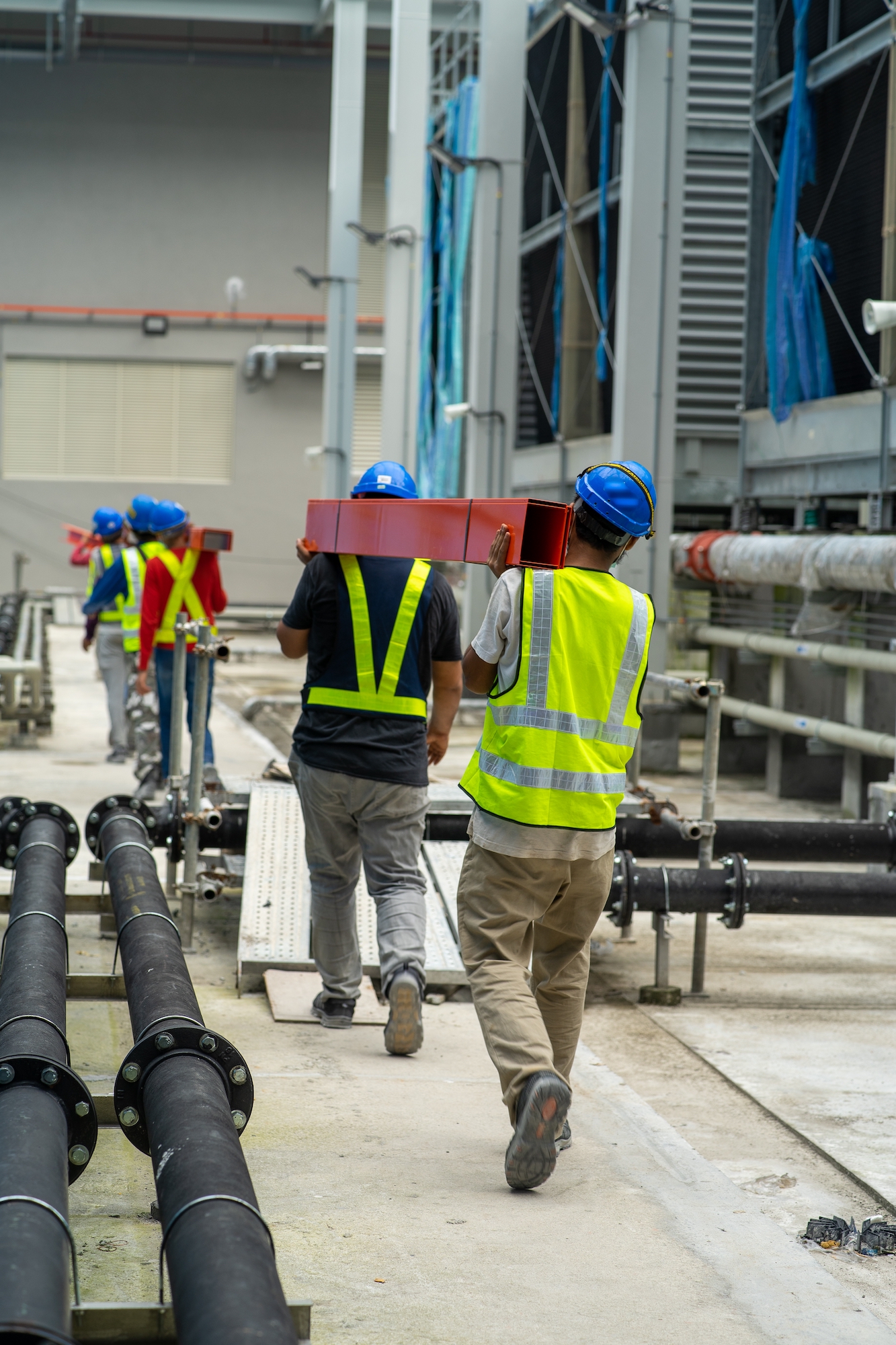 equipment erection services IHP Industrial Inc
