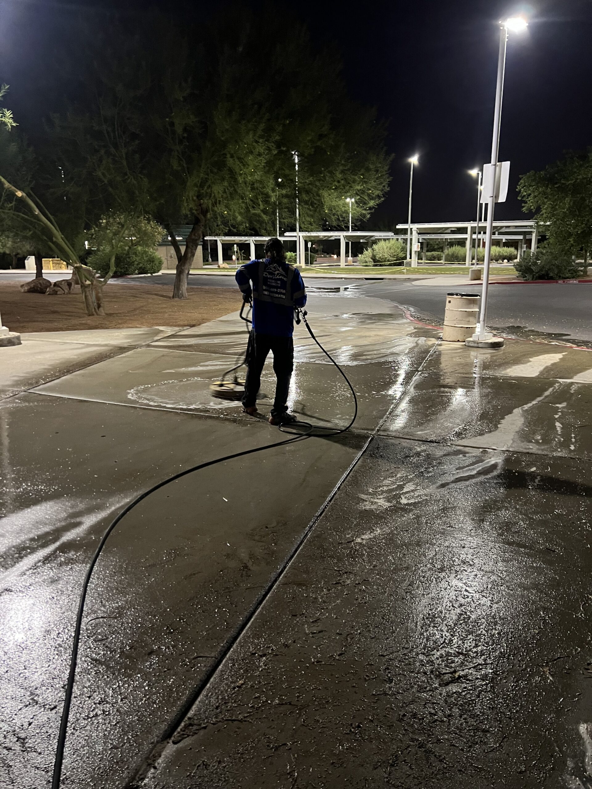 residential pressure washing near me