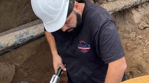 Gallery image 3 — drain cleaning Legacy Plumbing & Rooter, Inc.