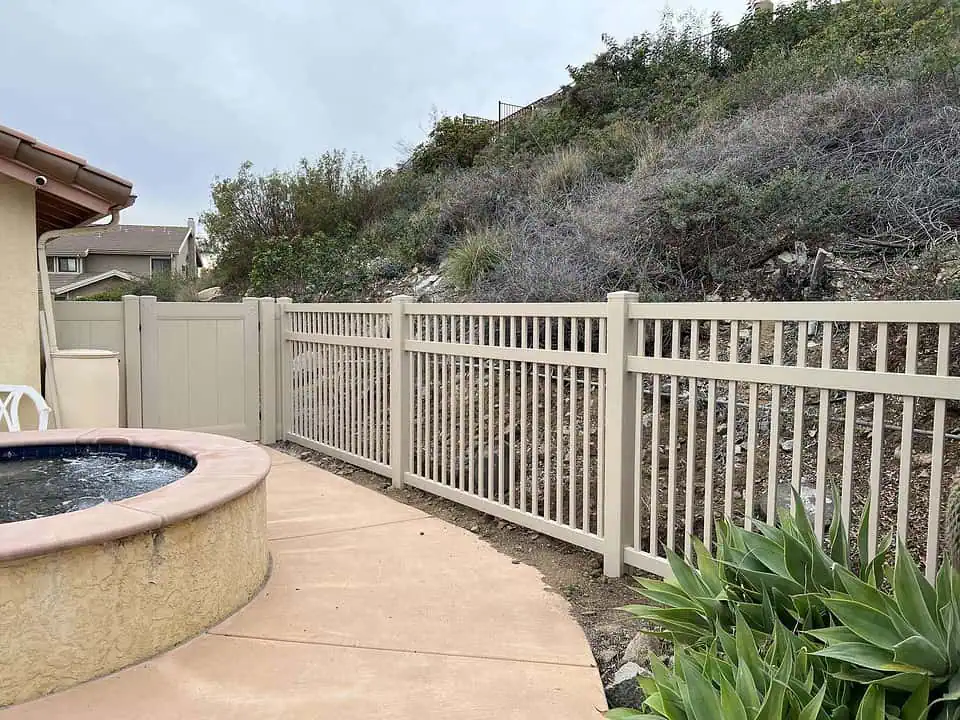 Gallery image 4 — low maintenance vinyl fencing San Diego