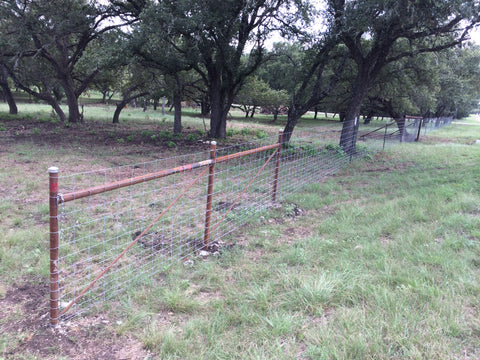 high tensile fence South Texas