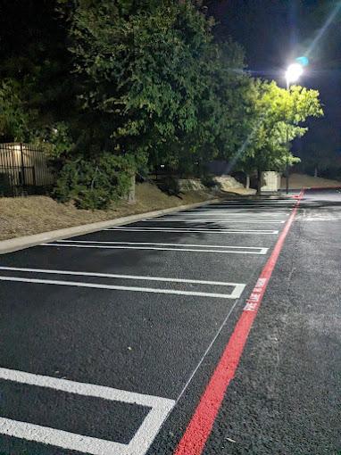 Gallery image 3 — parking lot striping Austin TX