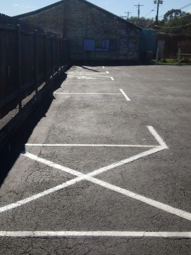 Gallery image 1 — parking lot striping Austin TX