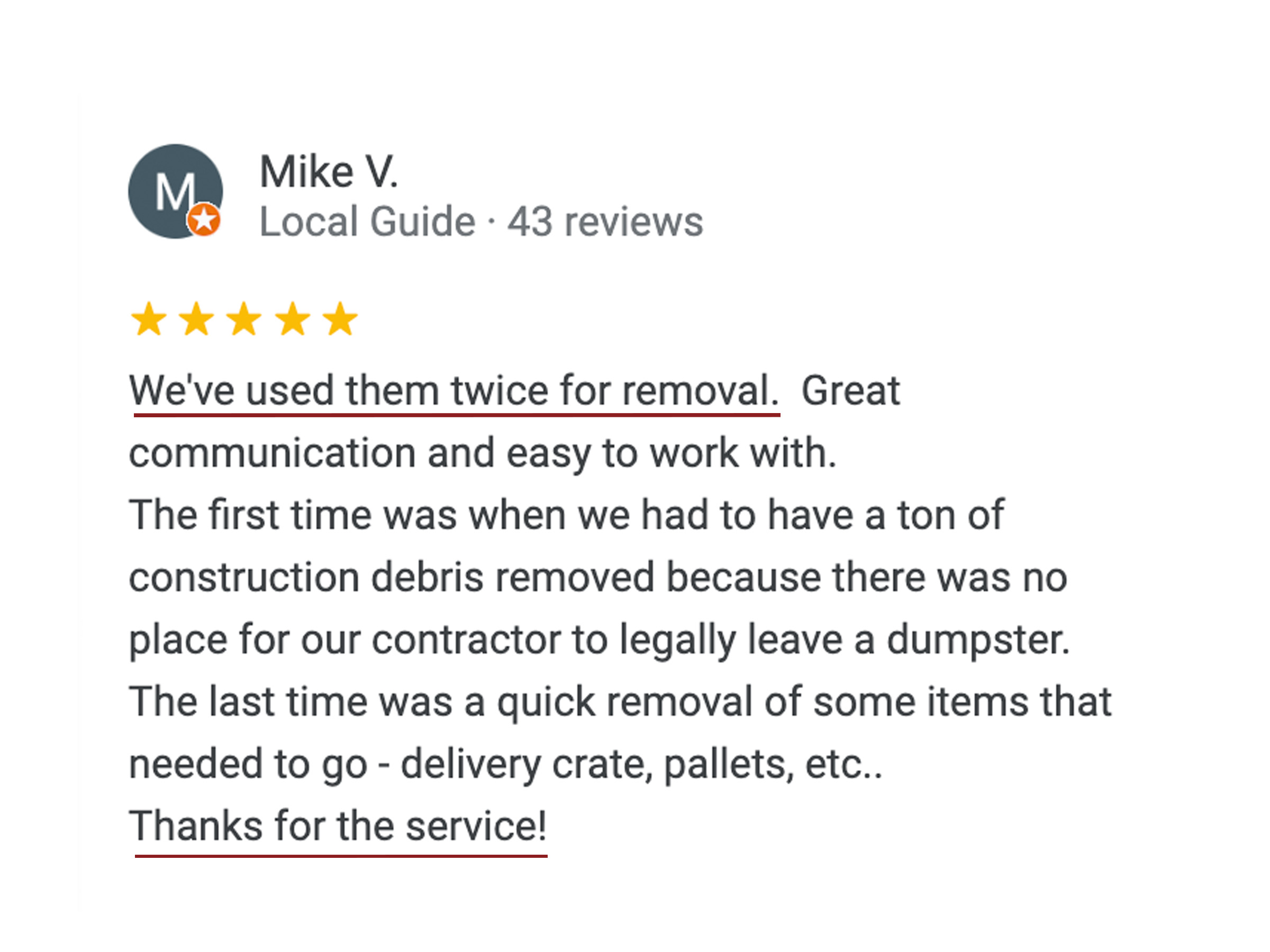 Gallery image 3 — best junk removal in San Diego