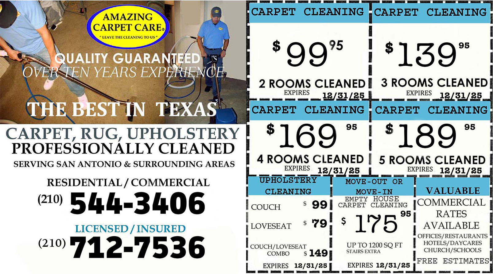best carpet cleaners in San Antonio