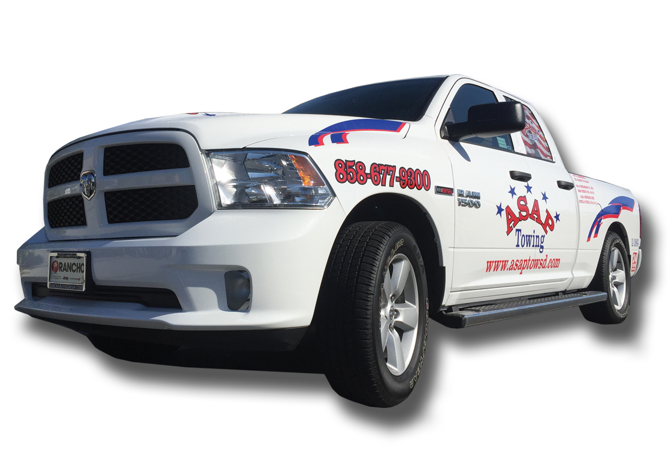 accident recovery towing San Diego