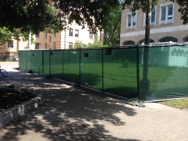 Gallery image 6 — temporary fence panels with privacy screen