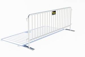 Gallery image 2 — temporary fence panels with privacy screen