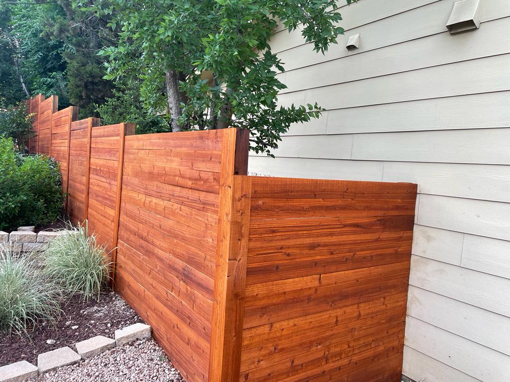 Gallery image 6 — horizontal fence in Austin