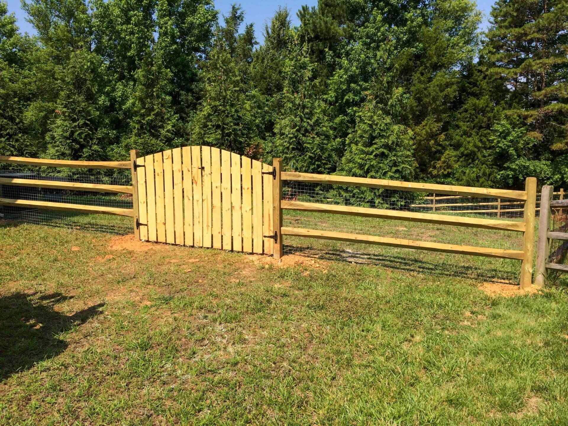 Gallery image 1 — residential fence installation Austin