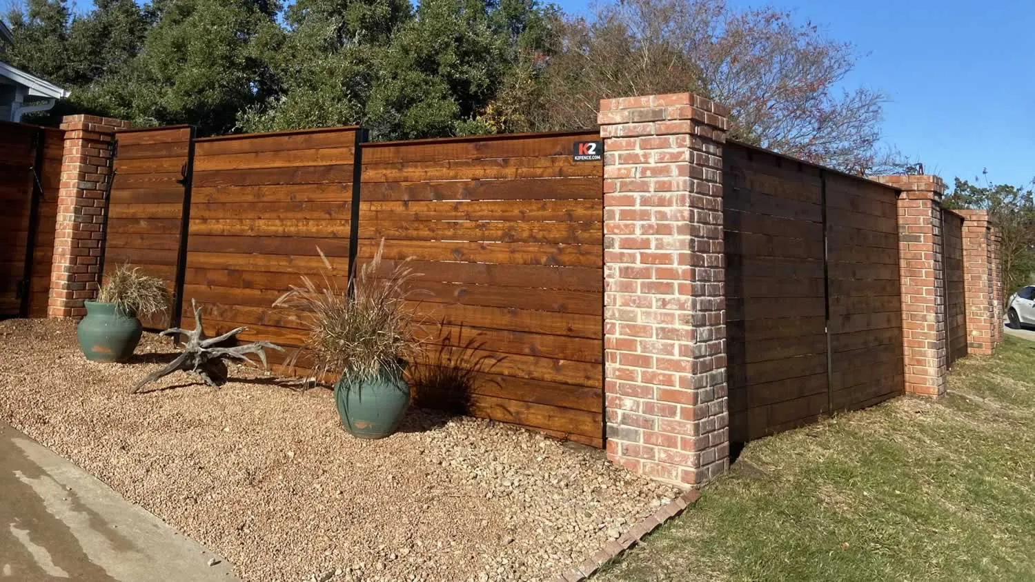 Gallery image 1 — specialty fence installation Austin