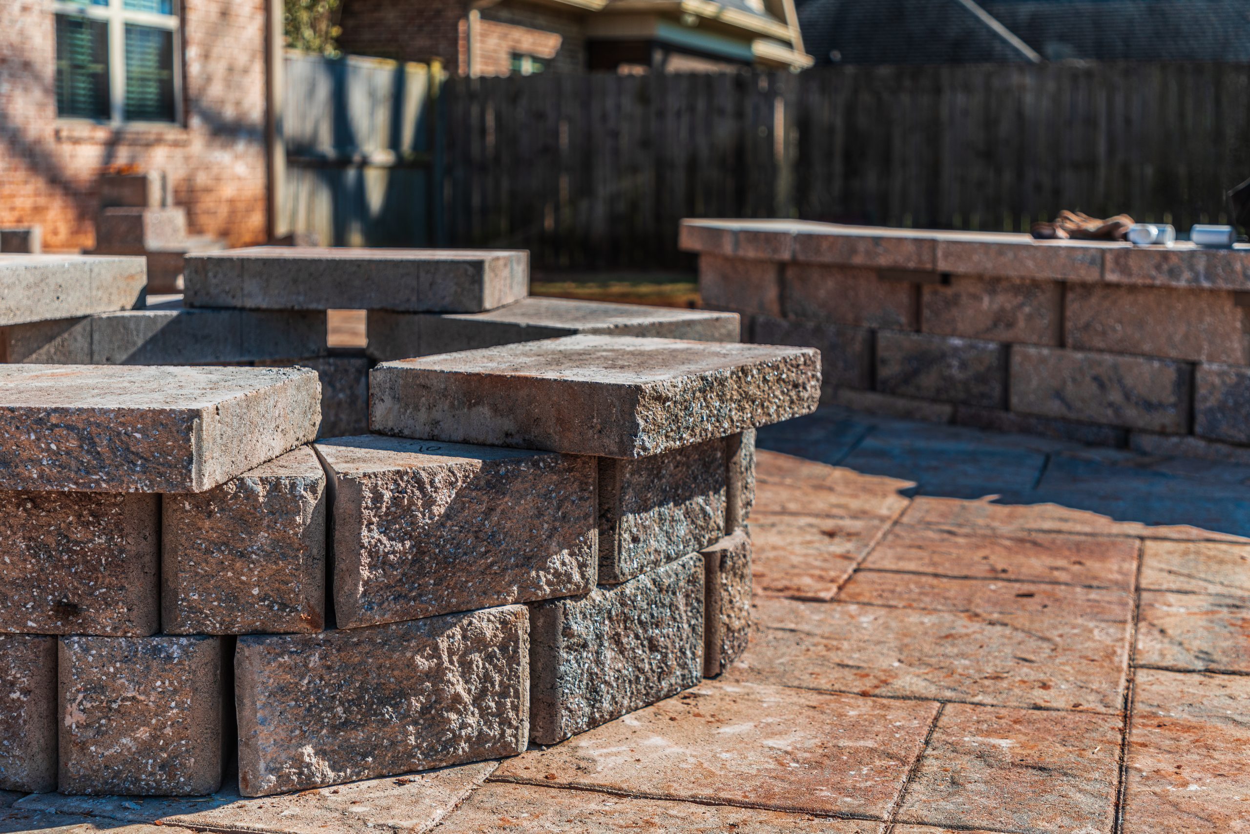 brick fireplace installation Atlanta