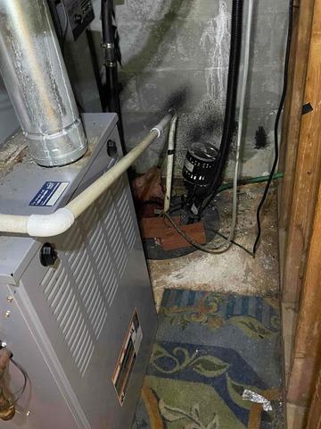 Gallery image 3 — interior drainage system installation in Winterville