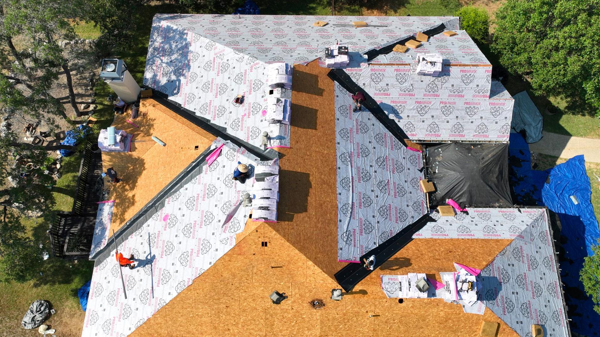 metal roofing installation in San Antonio