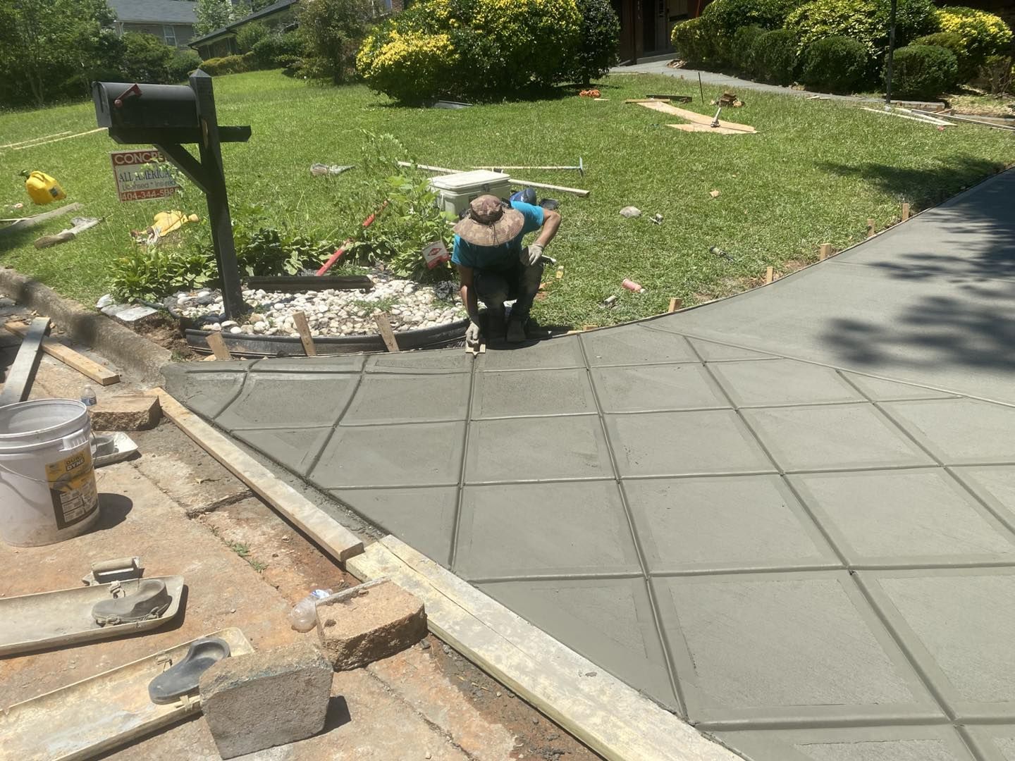 concrete driveway services in Georgia