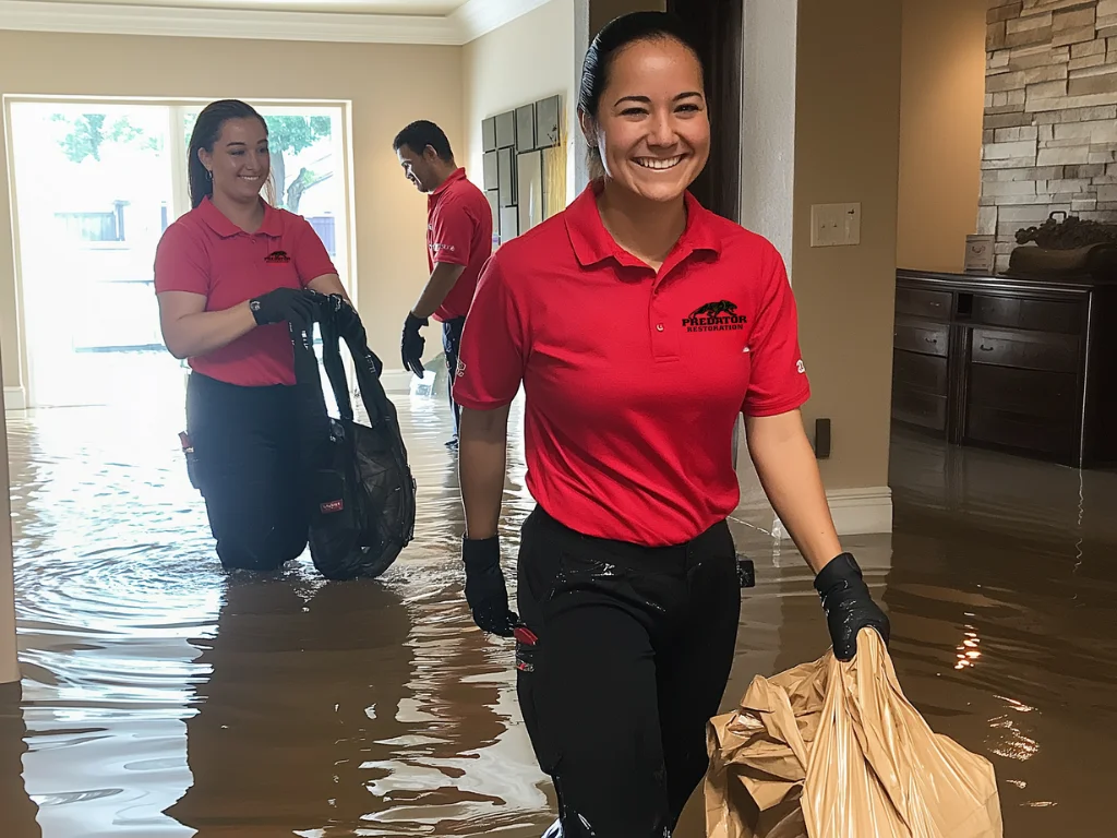 Gallery image 1 — emergency water damage restoration in Jersey Village