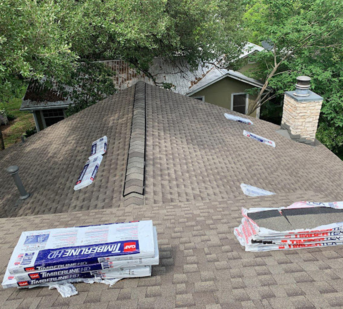 Gallery image 1 — residential roof installation Cedar Creek, TX