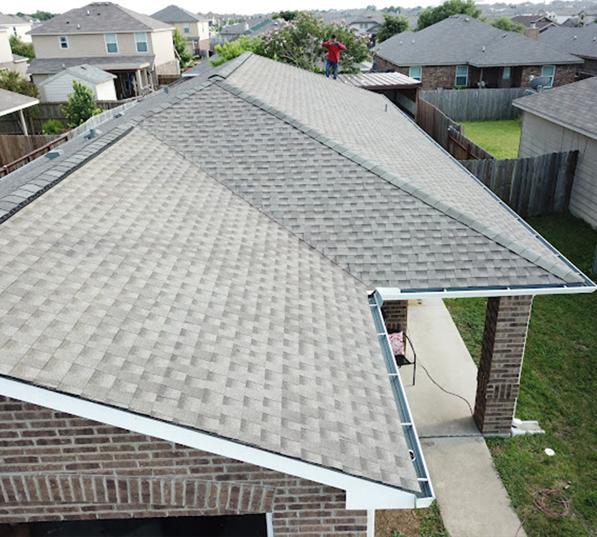 Gallery image 2 — residential roof installation Cedar Creek, TX