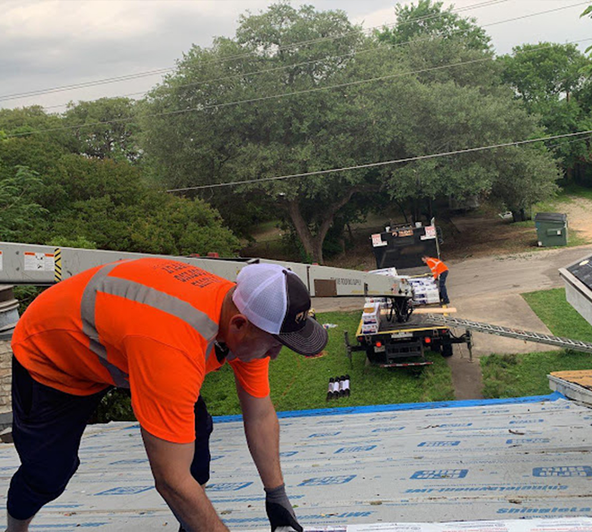 Gallery image 3 — residential roof installation Cedar Creek, TX