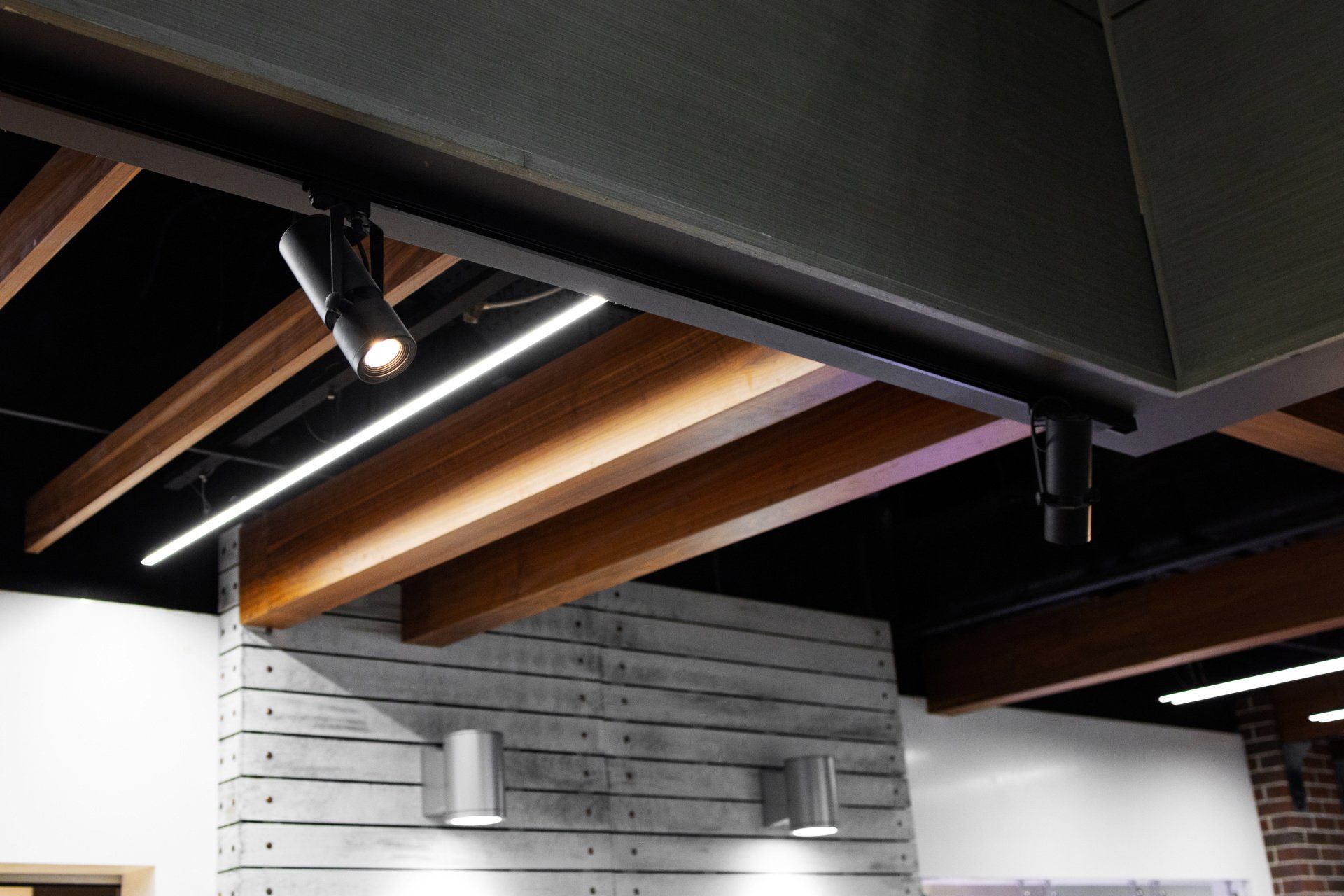 Gallery image 1 — indoor outdoor lighting installation near me