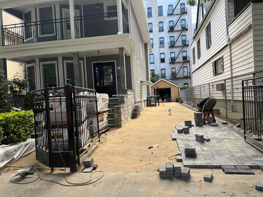 concrete driveway installation in Brooklyn
