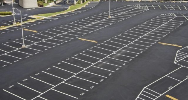 Gallery image 1 — parking lot installation DFW