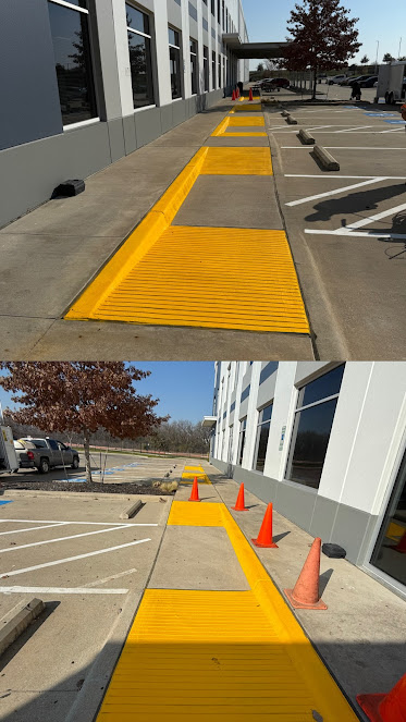 Gallery image 1 — ADA compliant striping DFW