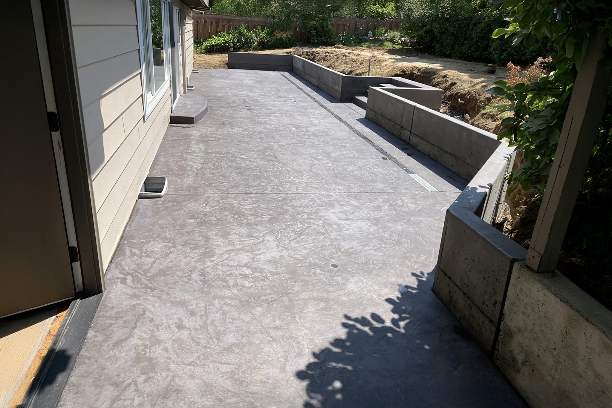 Gallery image 1 — concrete driveway installation Suffolk County