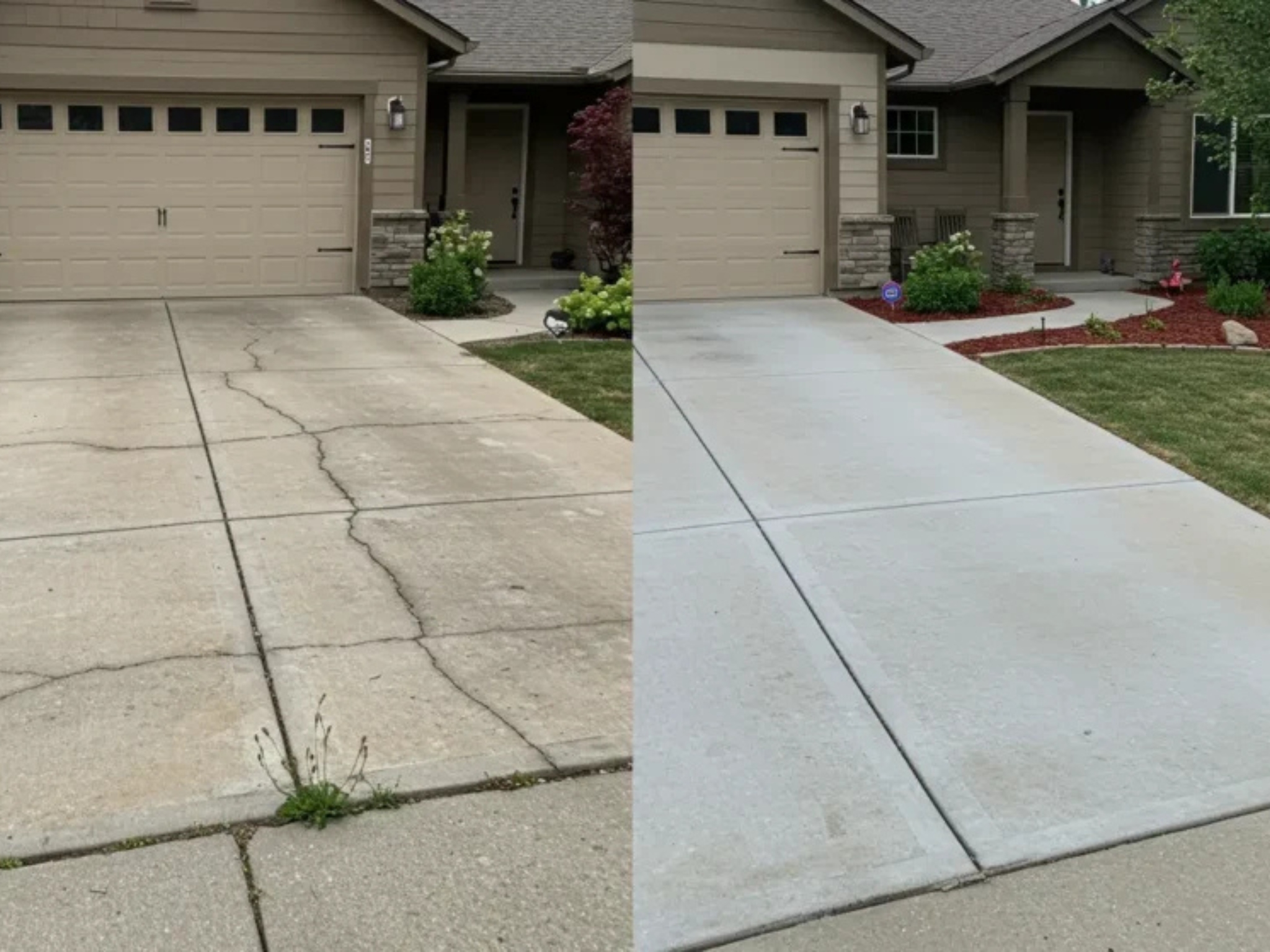 concrete driveway installation Suffolk County