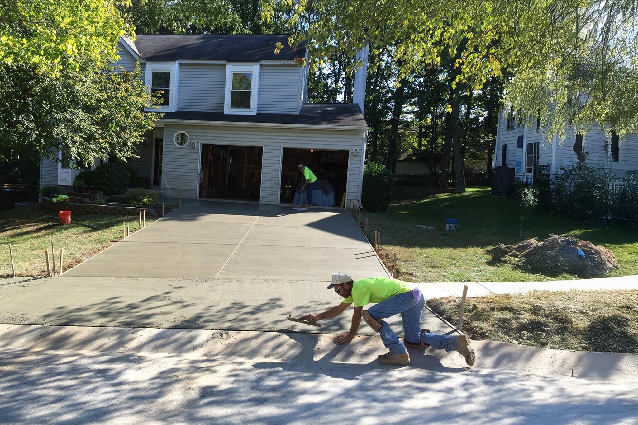 Gallery image 5 — concrete driveway installation Suffolk County