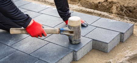 commercial paver installation Dallas