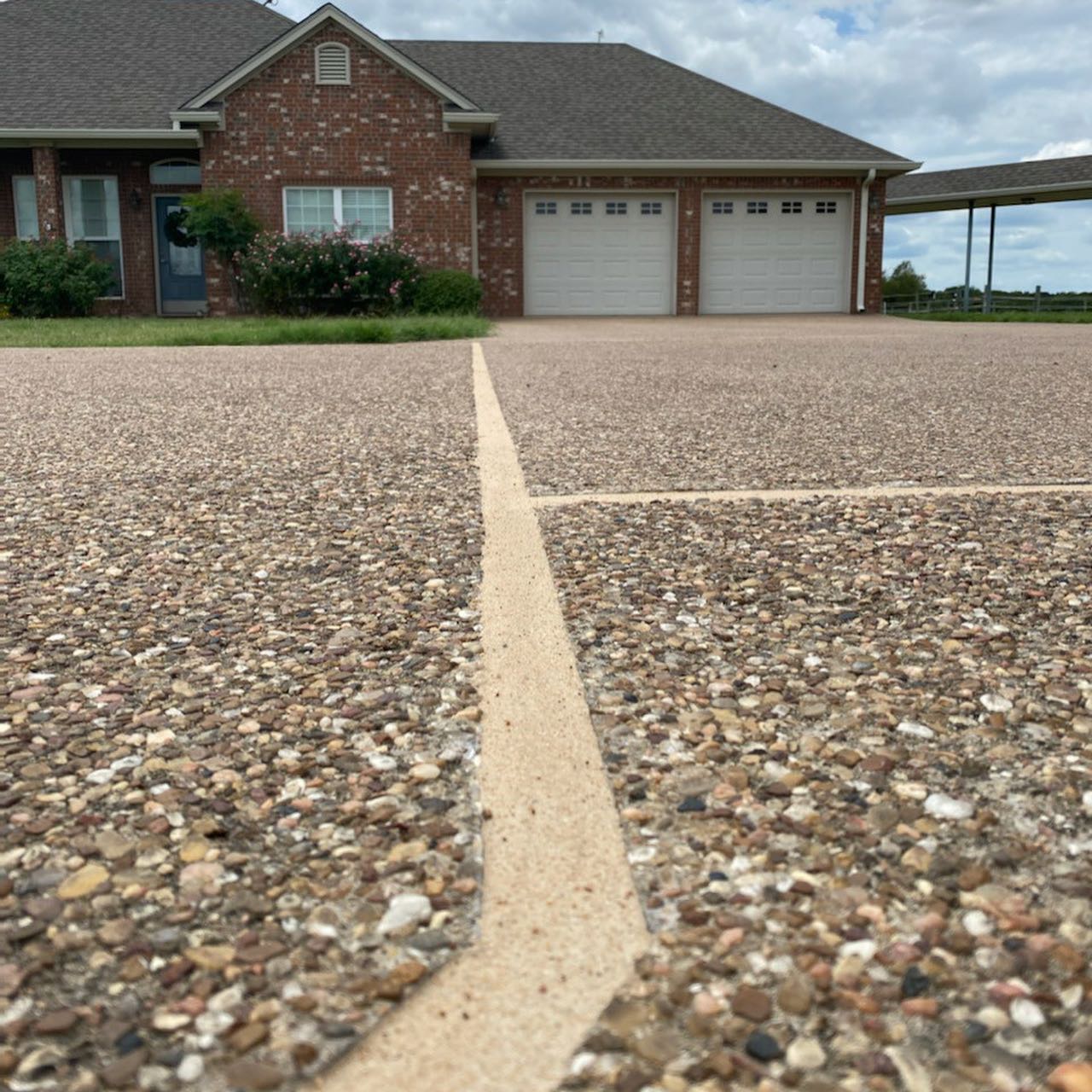 Gallery image 6 — pressure washing driveway in Plano