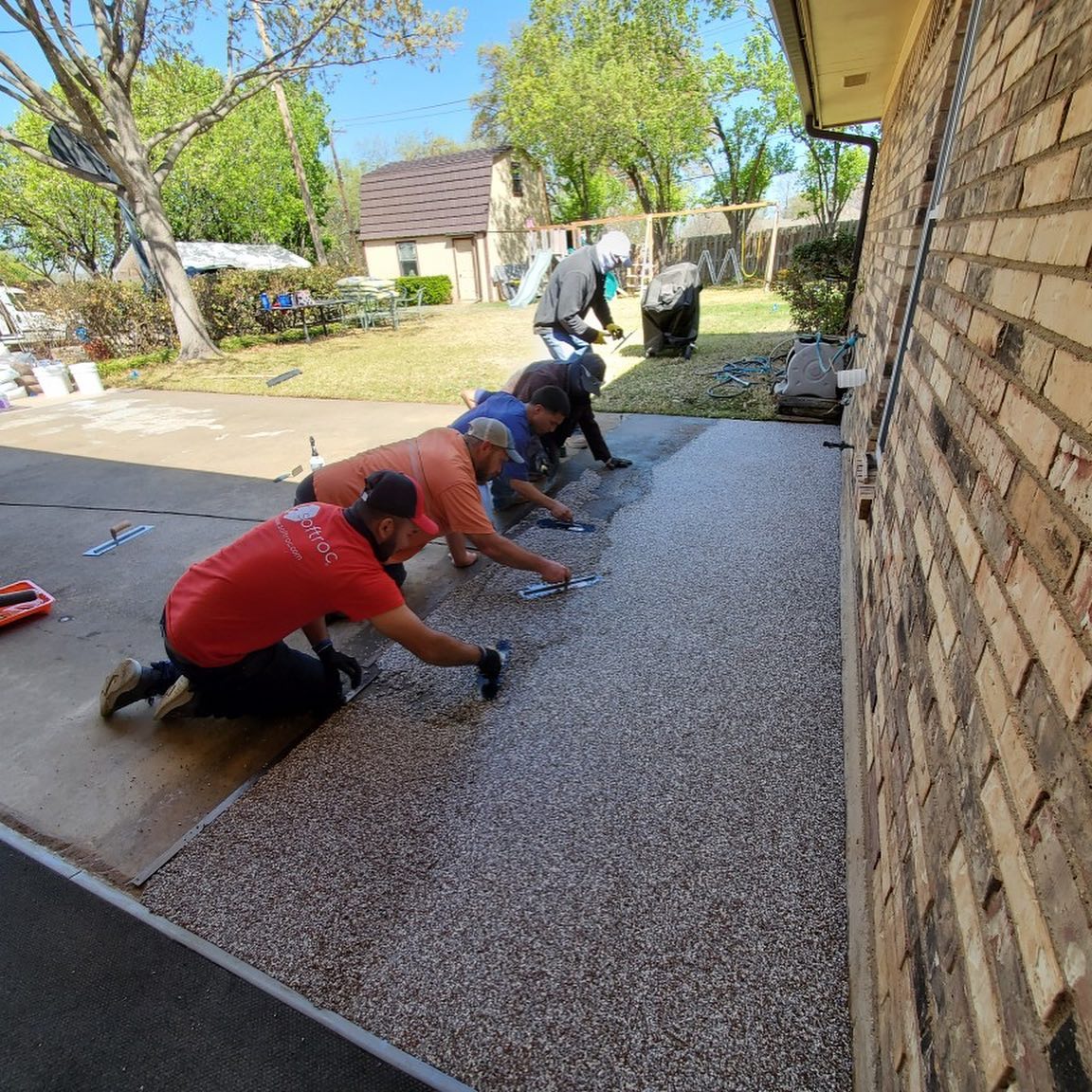 Gallery image 8 — pressure washing driveway in Plano