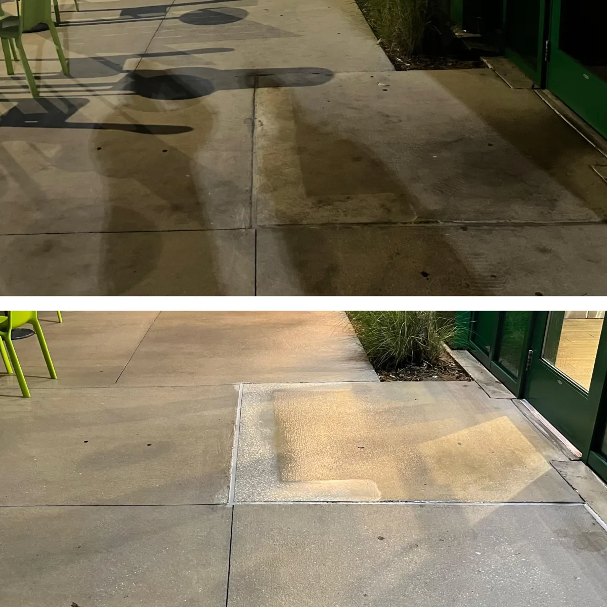 About concrete cleaning Channelside
