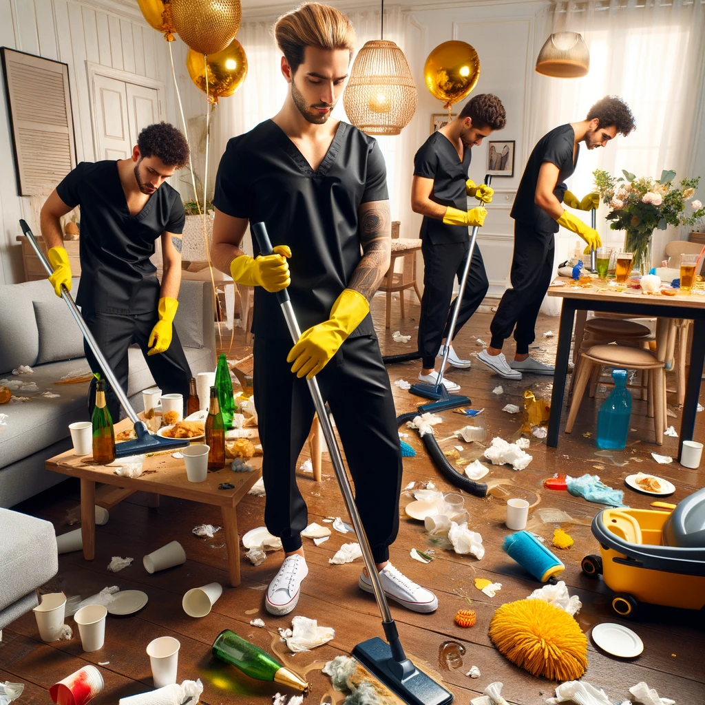 Gallery image 1 — screened cleaners Golden Touch Squad