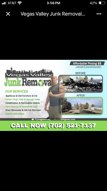 Gallery image 4 — junk removal Las Vegas