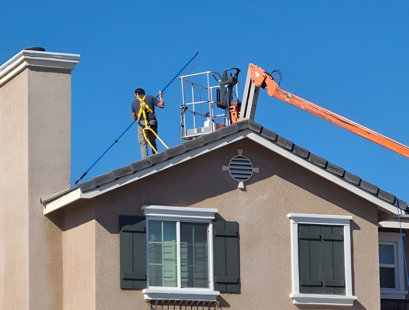 pressure washing in Rancho Cucamonga