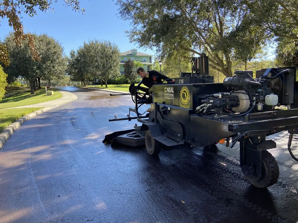 parking lot sealcoating in Flagler County