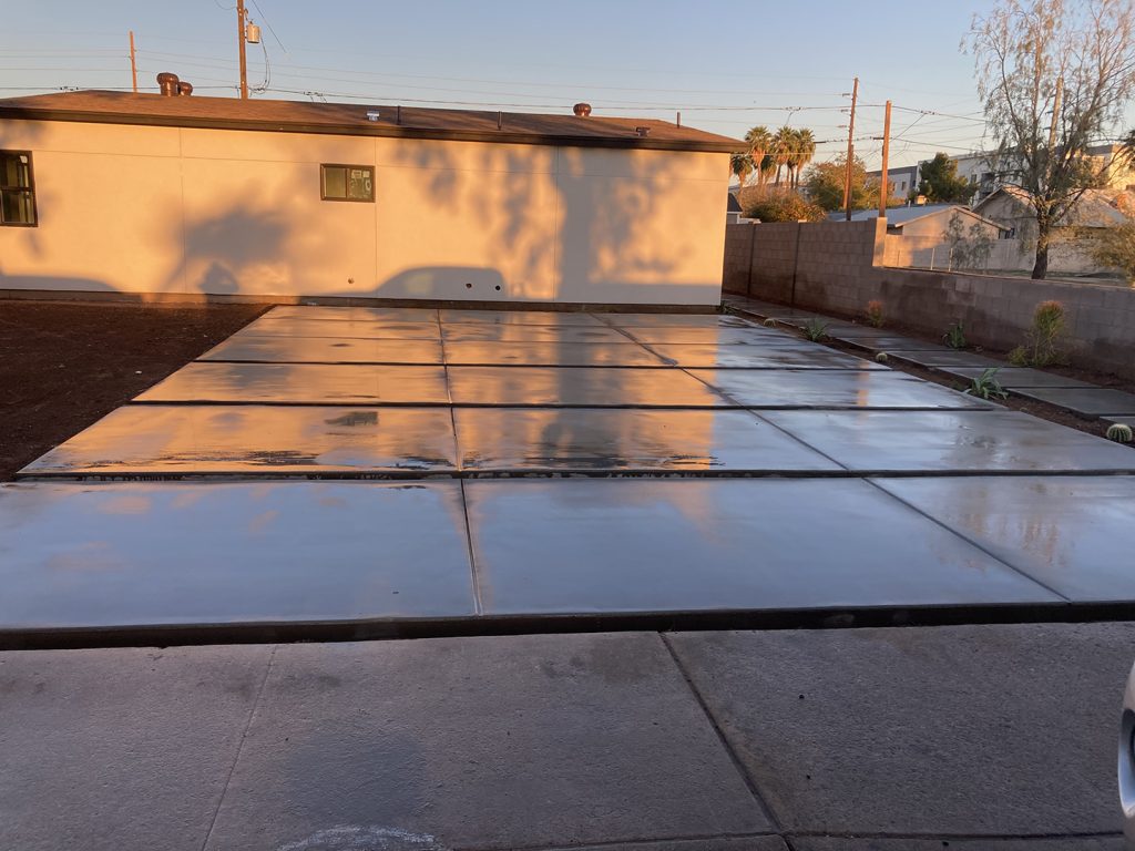 concrete patio contractor Phoenix