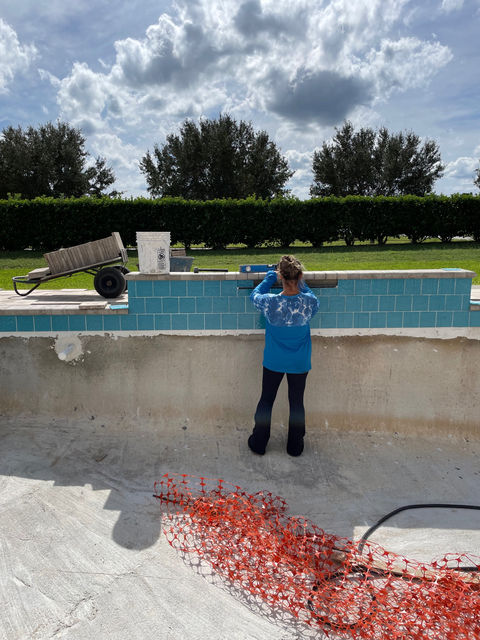 Gallery image 4 — retaining wall installation Florida