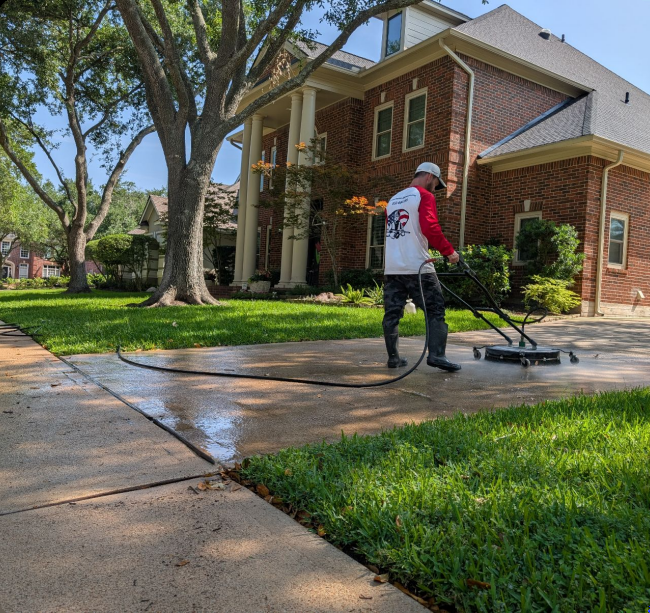 driveway cleaning service Houston