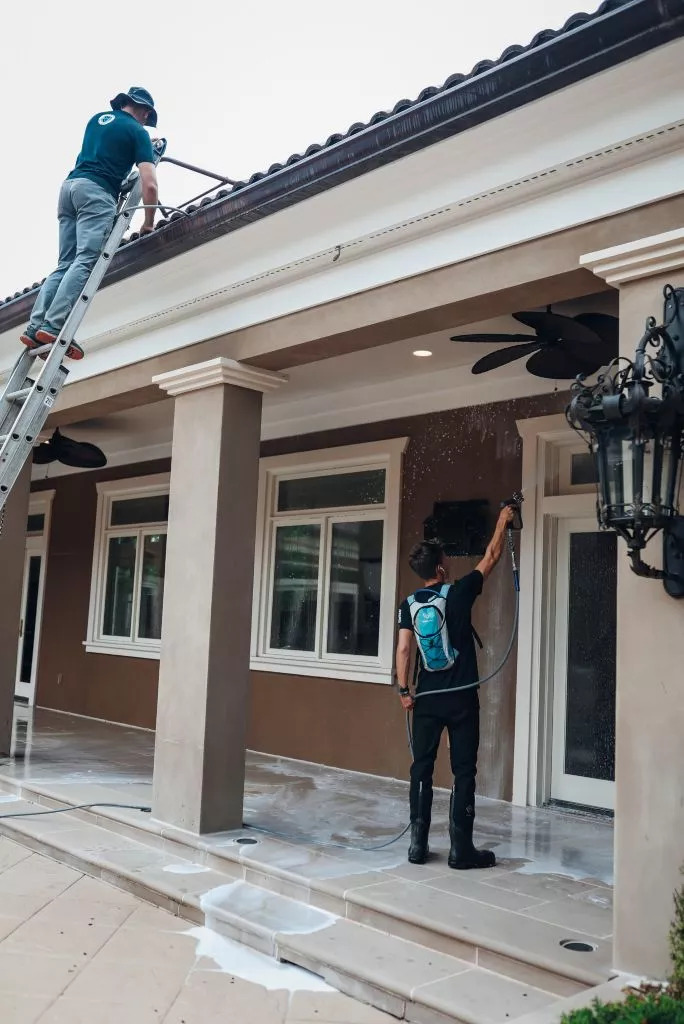 Gallery image 3 — professional concrete cleaning Houston