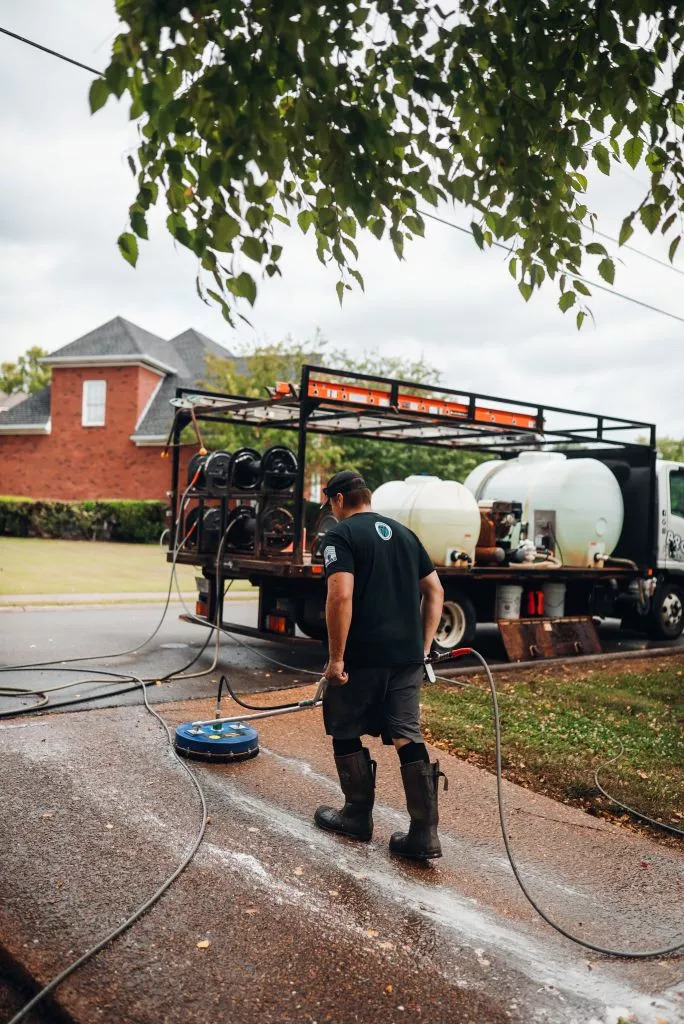 Gallery image 7 — professional concrete cleaning Houston