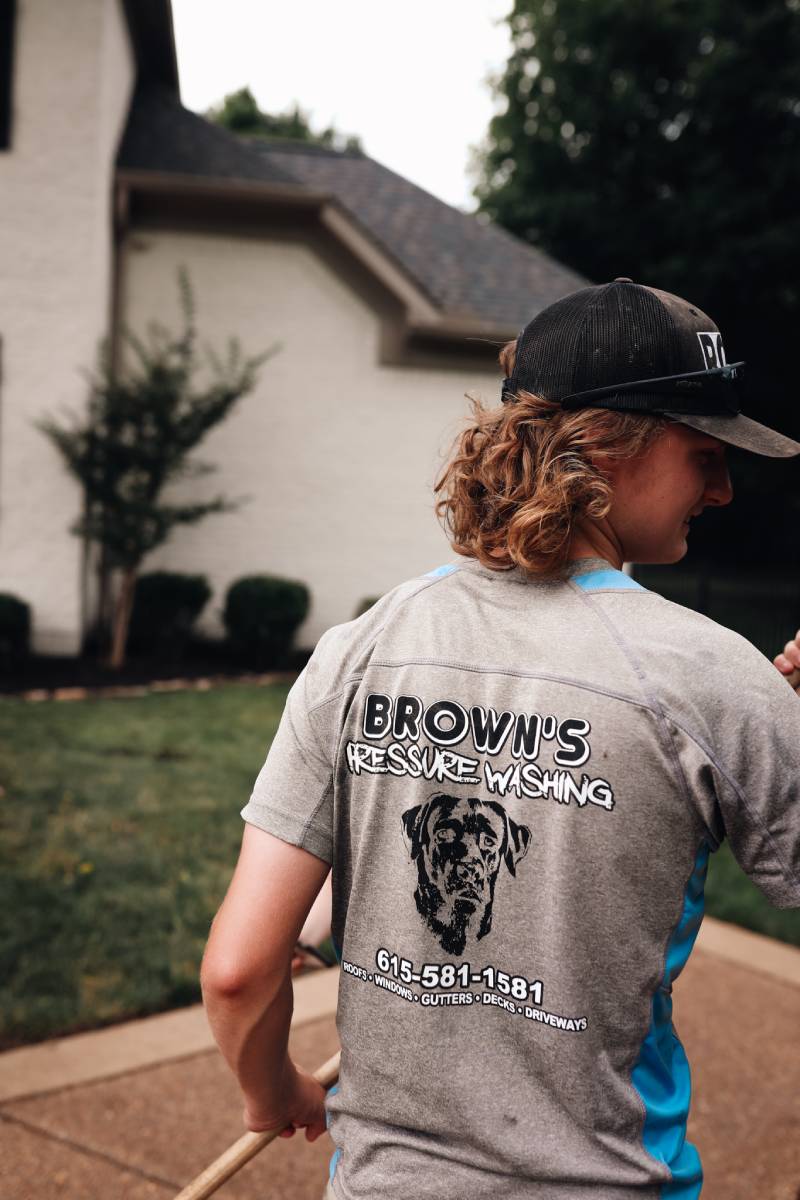 Gallery image 2 — professional concrete cleaning Houston