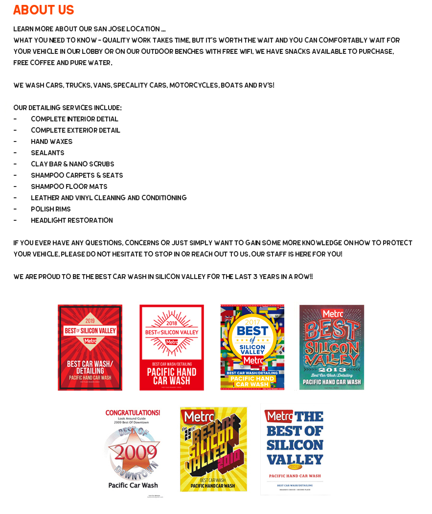 mobile car wash service San Jose