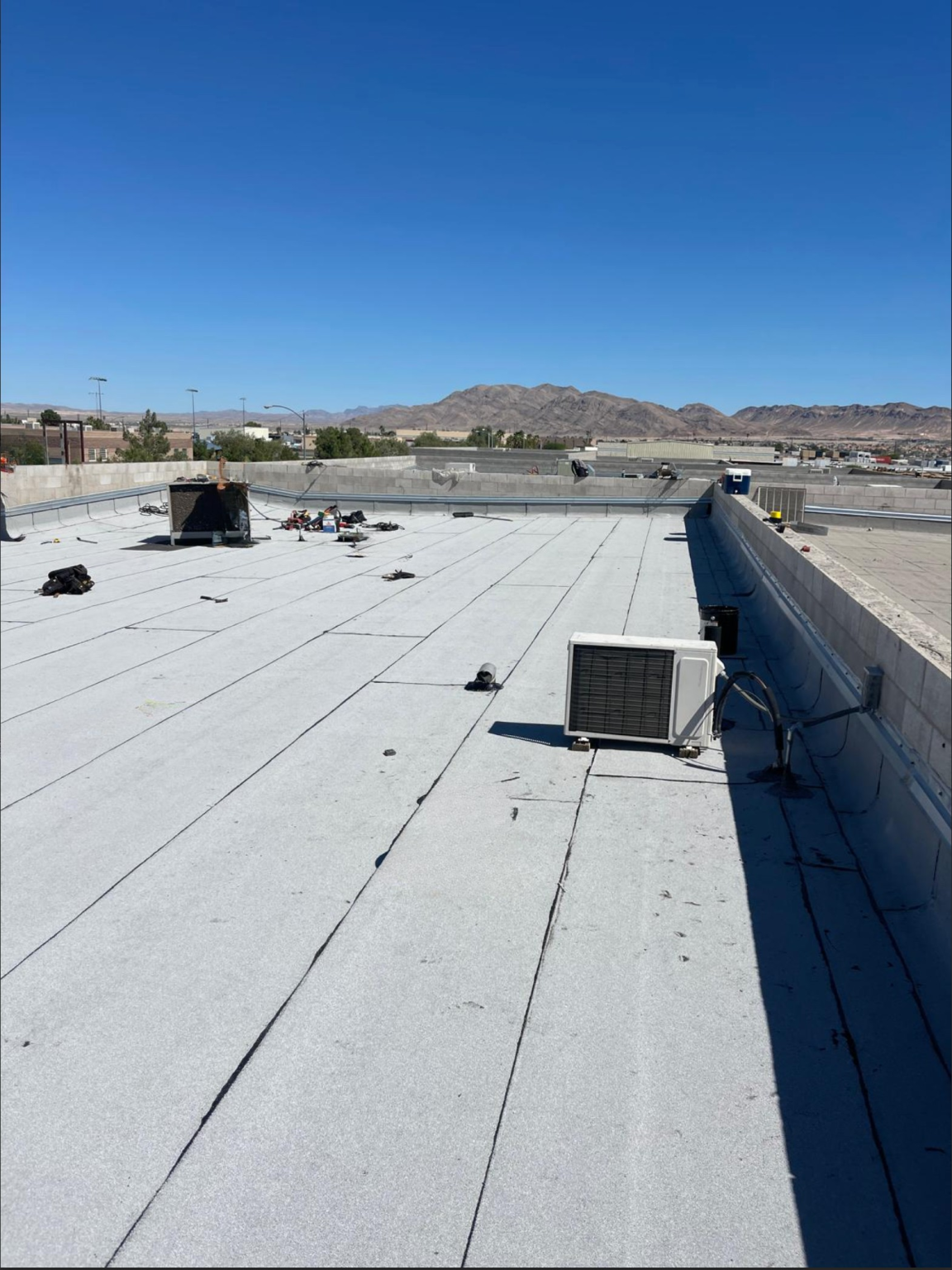 storm damage roof repair Las Vegas